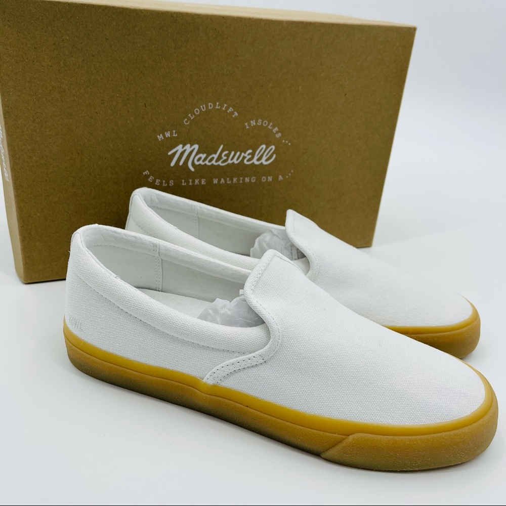 Madewell Sidewalk Slip-On Sneakers Canvas